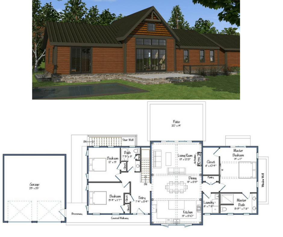 Pole Shed House Floor Plans Floorplans Click