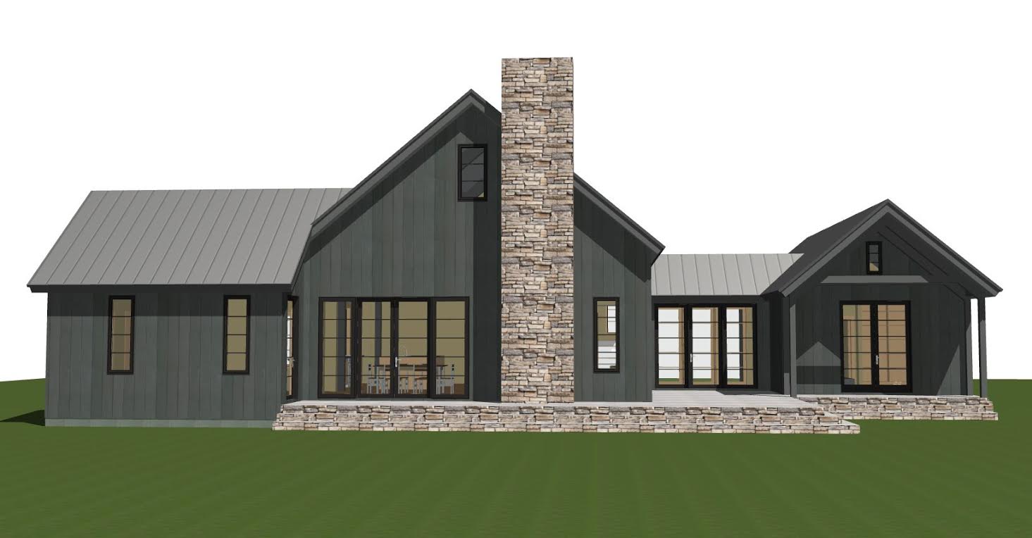 Contemporary Barn Home Plan The Lexington